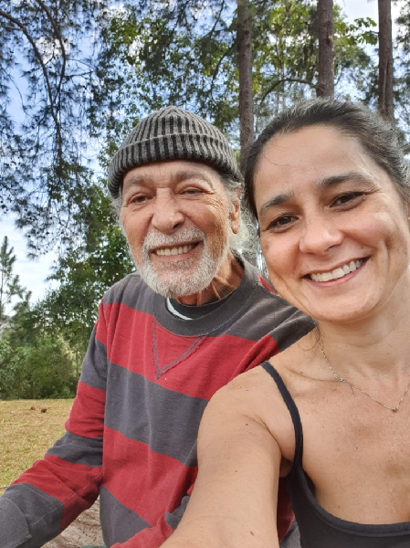Gracindo Júnior, ator da Globo, ao lado da filha (Foto: Reprodução/ Internet)