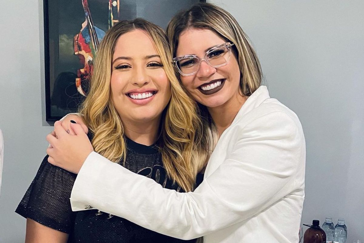 Mari Fernandez e Marília Medonça - Foto Reprodução