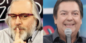 Leão Lobo e Faustão (Imagem: montagem)