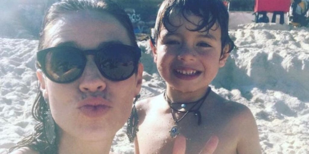 Luana Piovani e filho Dom (Foto: Reprodução/Instagram)