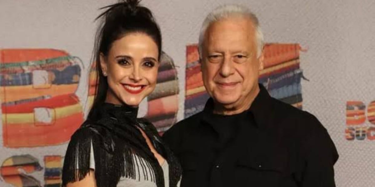 Antônio Fagundes e Alexandra (Foto: Reprodução/RD1)