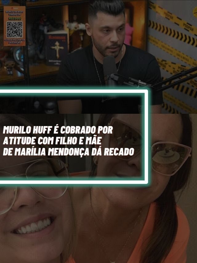 Murilo Huff é cobrado por atitude com filho e mãe de Marília dá recado
