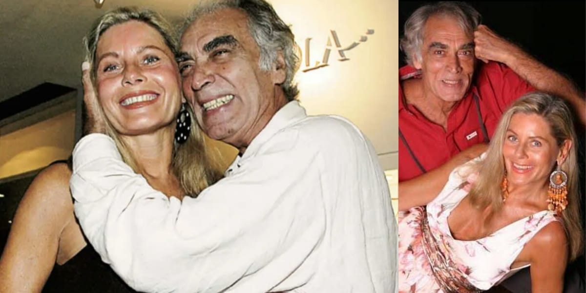 Vera Fischer e Perry Salles viveram um relacionamento de 17 anos (Reprodução: Montagem TV Foco)