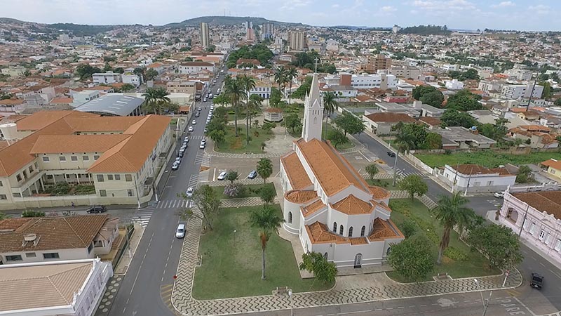 Praça Monsenhor Thiago, na Cidade de Patrocínio, em Minas Gerais -Foto Reprodução Imagem Prefeitura Municipal