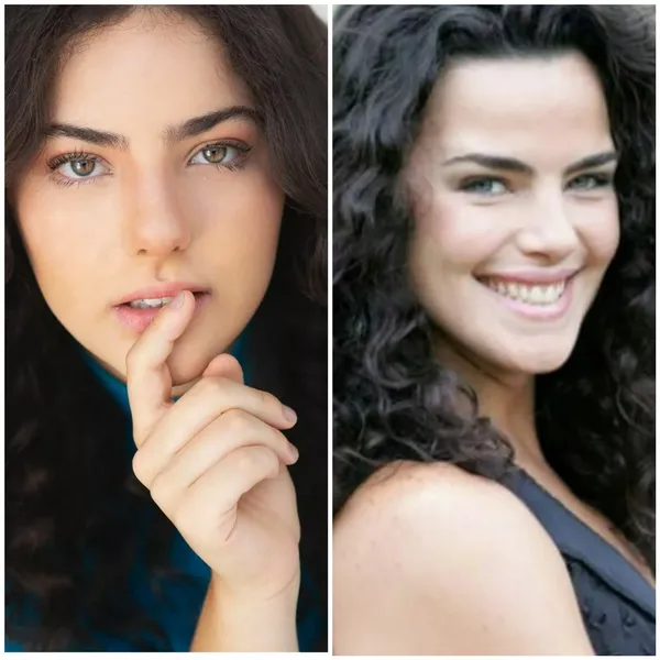 Rafaela Romolo em montagem ao lado de Ana Paula Arósio - Foto Reprodução Instagram