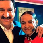 Ratinho e Faxinildo no Programa do Ratinho - Foto Reprodução SBT