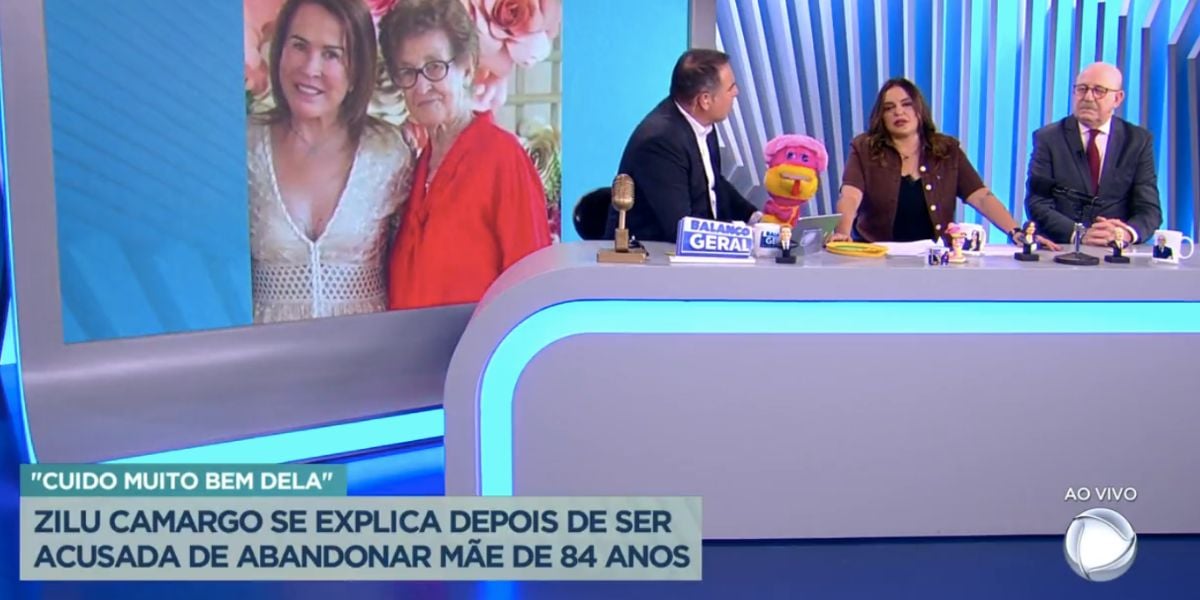 Reinaldo Gottino fala sobre Zilu no Hora da Venenosa (Foto: Reprodução / Record) 