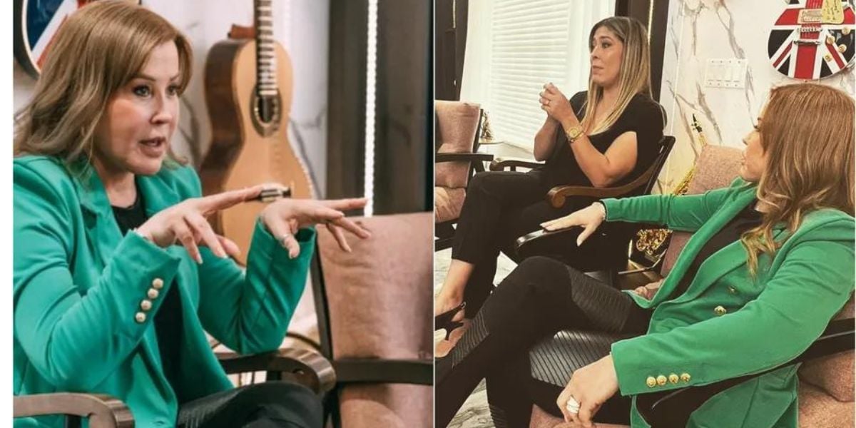 Zilu em palestra (Foto: Reprodução / Instagram) 