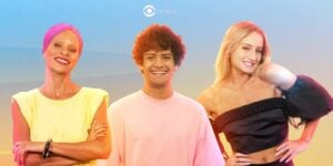 Aline, Gabriel e Bruna no BBB23 (Foto: Reprodução / Globo / Montagem TV Foco)