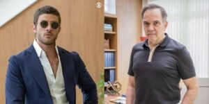 Ari e Guerra se tornaram rivais em Travessia (Foto: Reprodução / Globo)