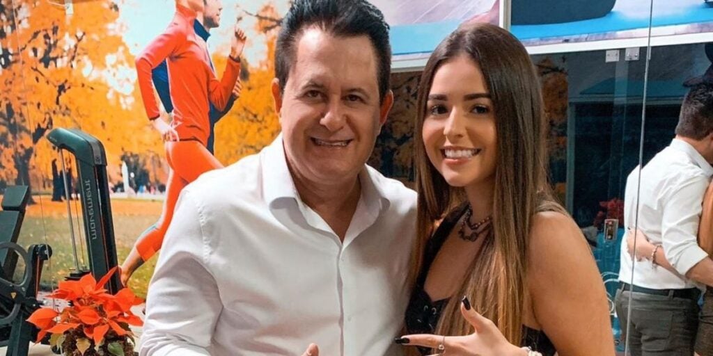 Marrone com a filha. Foto: Reprodução/Instagram