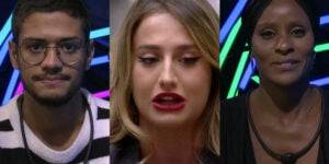 Aline, Bruna e Gabriel estão no paredão do BBB23