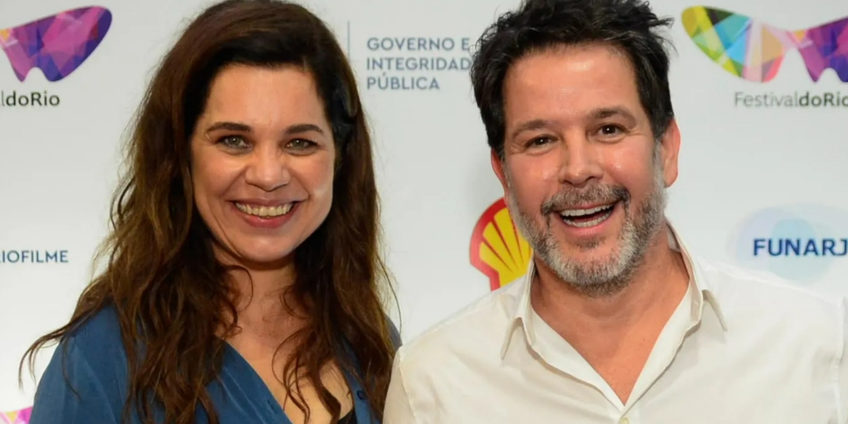 Isabel Teixeira e Murilo Benício já se reencontraram após "Pantanal" (Foto: Webert Belicio/AgNews)
