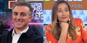 Luciano Huck falou com Sonia Abrão (Foto: Divulgação/TV Globo/Reprodução/RedeTV!)