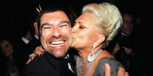 Marcello Camargo e a mãe, Hebe (Foto Reprodução/ Rodrigo Trevisan)