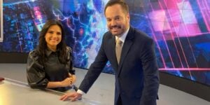 Márcia Dantas e Marcelo Torres no 