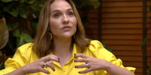 Maria Beltrão no É de Casa (Foto: Reprodução/ Globo)