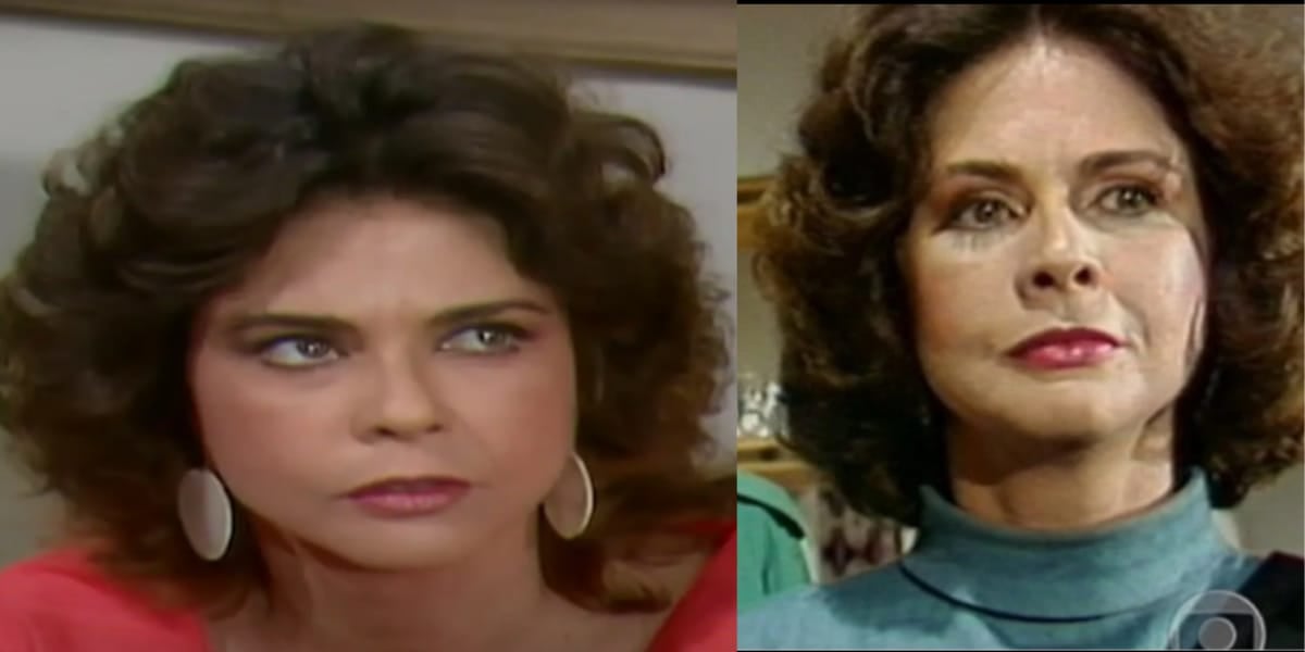 Maria Cláudia Santos nas atuações de novelas da emissora carioca (Reprodução: Globo)
