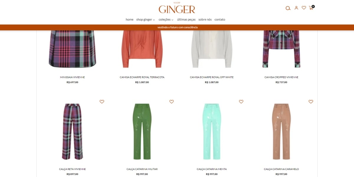 Loja GINGER, de Marina Ruy Barbosa (Foto: Reprodução)