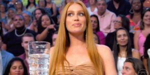 Marina Ruy Barbosa foi criticada por atitude e look na Dança. Foto: Reprodução/Globo