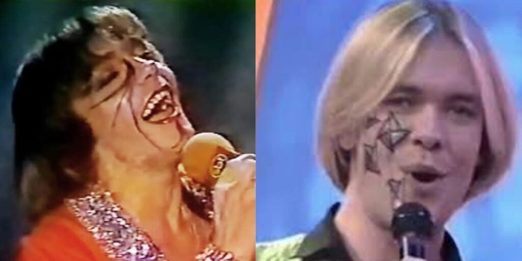 Pablo fez grande sucesso no Qual é a Música, de Silvio Santos (Reprodução: SBT)