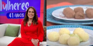 Regina Volpato comanda o Mulheres na Gazeta e ensinou uma deliciosa receita de brigadeiro (Foto: Reprodução)