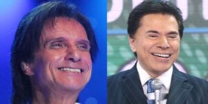 Silvio Santos falou sobre aparência de Roberto Carlos e deu opinião sincera (Foto: Montagem)