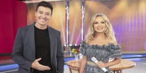 Rodrigo Faro e Eliana concorrem a audiência aos domingos (Foto: RecordTV)