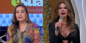 Sonia Abrão e Luciana Gimenez marcaram boas audiências (Foto: Reprodução/RedeTV!)