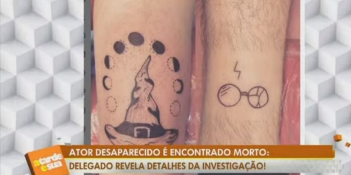 Imagem da tatuagem de Yago França (Foto: Reprodução/RedeTV!)