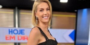 Ana Hickmann sob comando do Hoje em Dia - Foto Reprodução Record TV