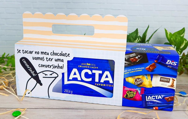 Caixa de Chocolates da marca Lacta - Foto Reprodução Internet