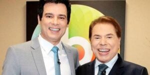 Celso Portiolli e Silvio Santos (Reprodução/Internet)