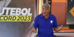 Cléber Machado na Record - Foto Reprodução Internet