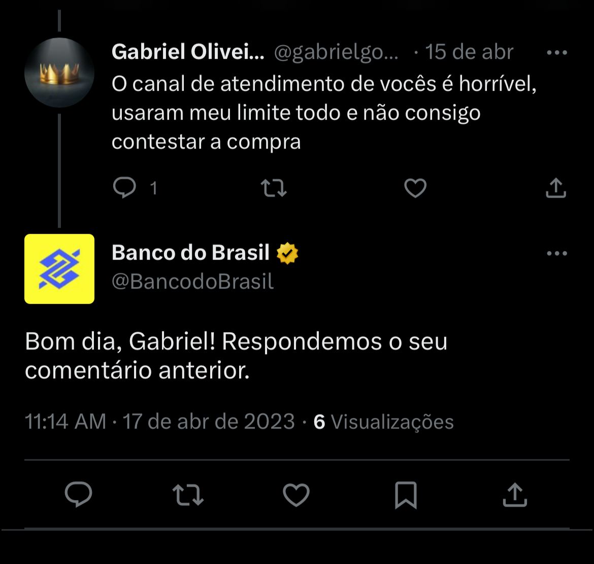 Clientes estão enfurecidos com situação envolvendo o BB - Foto Reprodução Twitter