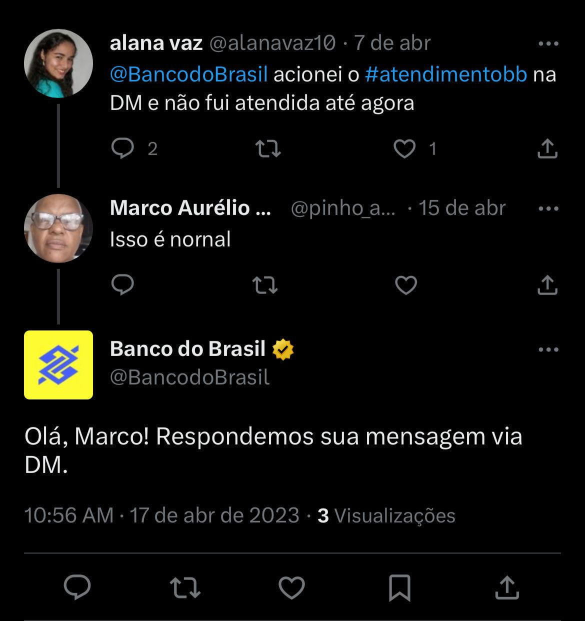 Clientes estão enfurecidos com situação envolvendo o BB - Foto Reprodução Twitter