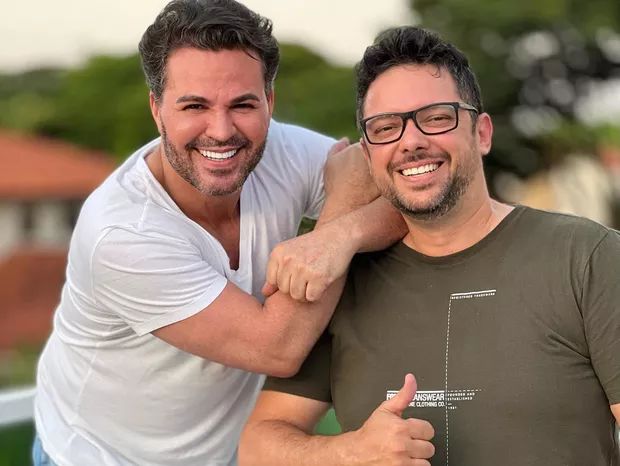 Eduardo Costa e Eduardo Polastreli - Foto Reprodução Instagram