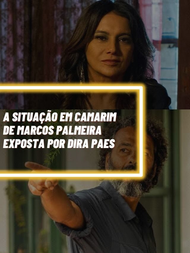 A situação em camarim de Marcos Palmeira exposta por Dira Paes