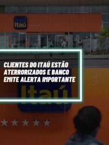 Esse foi o alerta importante do Itaú para os clientes que estão aterrorizados (Foto - Reprodução Internet).