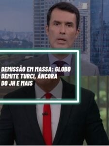 Esses são os jornalistas da Globo que foram demitidos pela emissora (Foto - Montagem TV Foco).