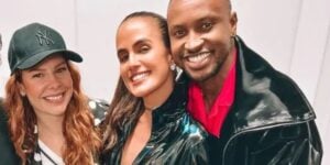 Fernanda Souza, Carol Peixinho e Thiaguinho - Foto Reprodução Internet