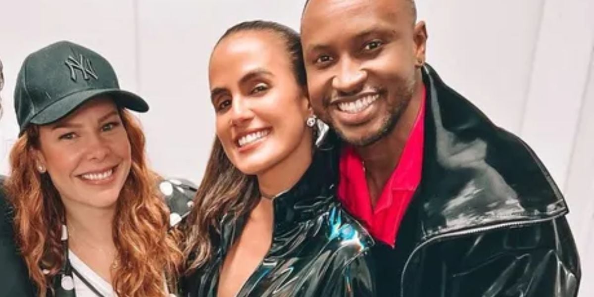 Fernanda Souza, Carol Peixinho e Thiaguinho - Foto Reprodução Internet
