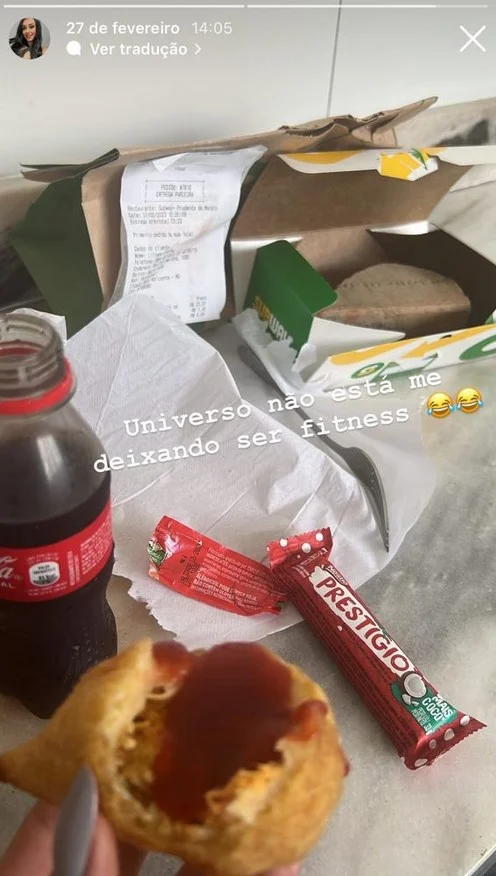 Liliane Bicalho expôs constrangimento - Foto Reprodução Instagram