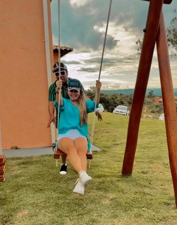 Liminha e sua atual ex-esposa - Foto Reprodução Instagram