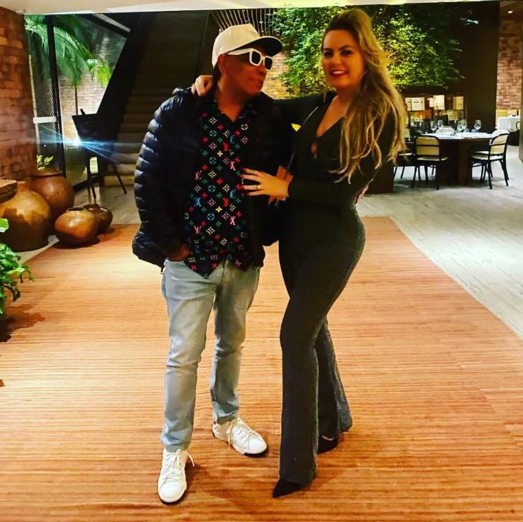 Liminha e sua ex-esposa - Foto Reprodução Instagram