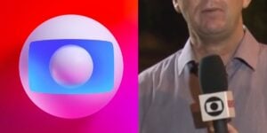 Logo globo e repórter demitido em montagem - Foto Reprodução Internet
