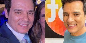 Apresentador Celso Portiolli vive casamento discreto (Reprodução/Montagem-Tv Foco)