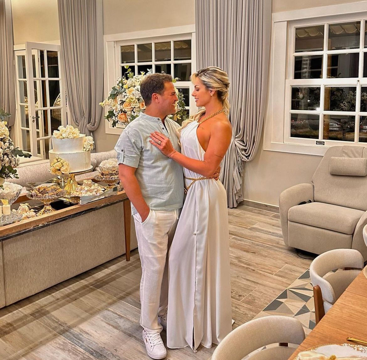 O cantor sertanejo Eduardo Costa se casou com Mariana Polastreli - Foto Reprodução Instagram