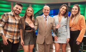 “O Céu é o Limite” recebe Pétala e Yanka Barreiros e a dupla sertaneja Mariana e Mateus. (Foto: Divulgação / RedeTV!)