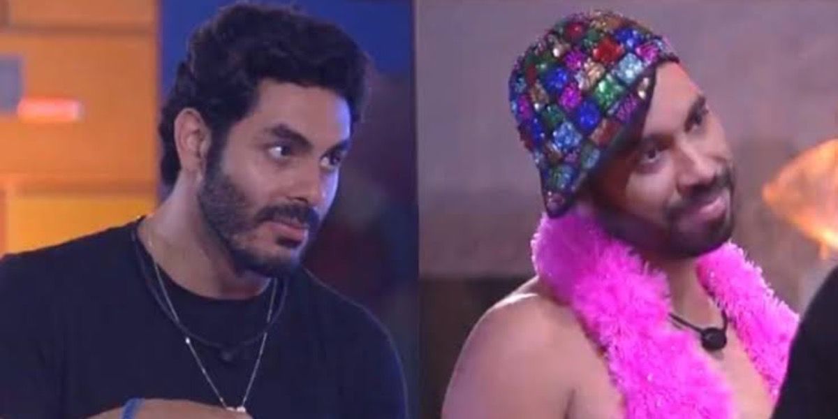 Rodolffo e Gil do Vigor no BBB21 (Foto:Reprodução/UOL)